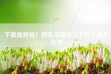 下载新体验！四款宝藏磁力下载工具大比拼